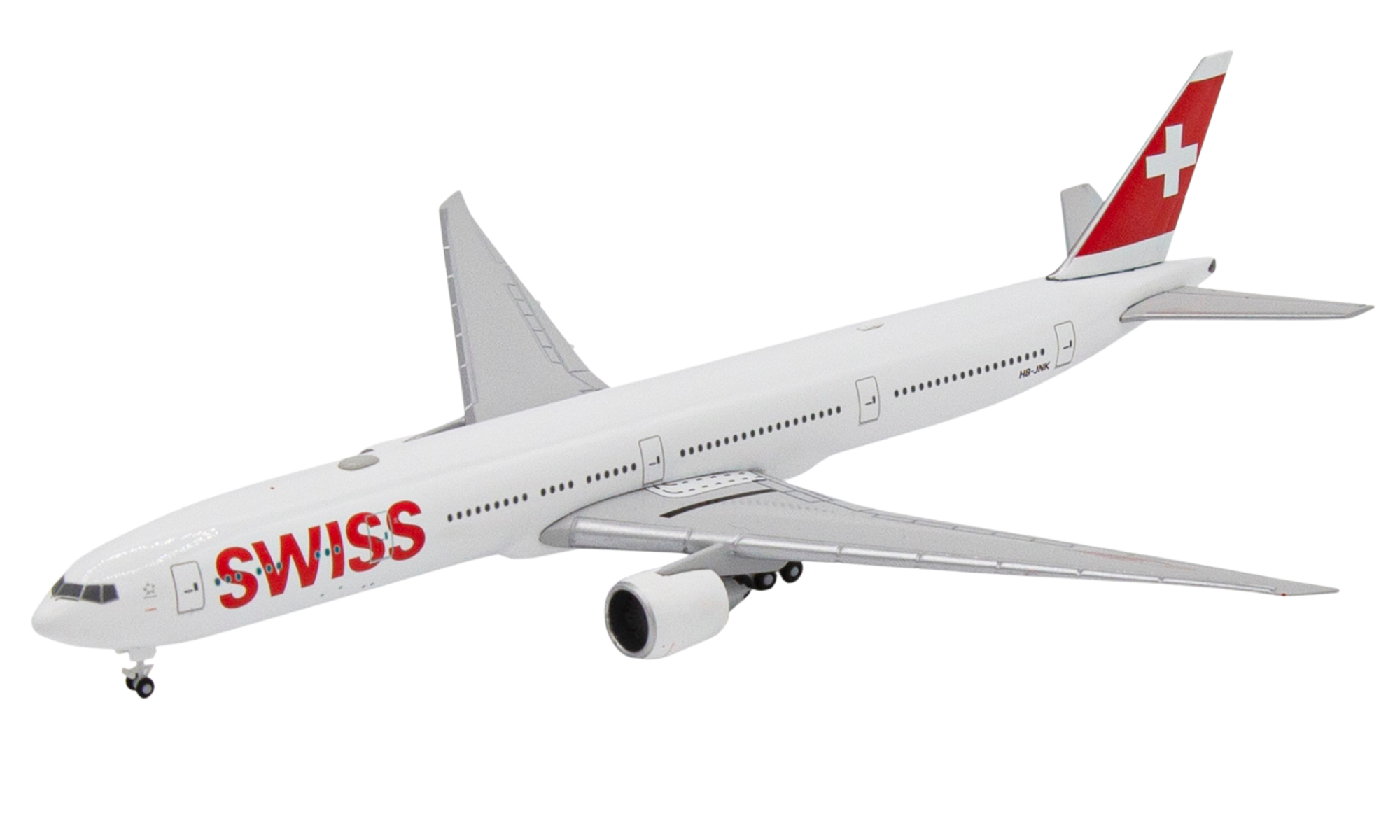 Swiss Boeing B777-300ER HB-JNK Model